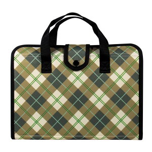 高級書道セット 習教ハード 青チェック/ベージュチェック おしゃれなチェック柄【書道専門店厳選/小学生/習字セット/学童向け/初心者の方にもおすすめ】AC-1-ECO BC-1-ECO