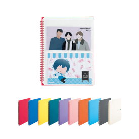 【全10色】プラス／「ito／oshi」イトオシ ツインリング型CF 2P （91-82）会報やA5ポストカードをたくさん収納してもコンパクトな厚みの2ポケットのツインリング型ファイル　推し活　PLUS