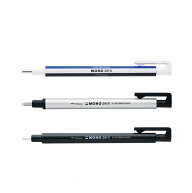 トンボ鉛筆／ホルダー消しゴム＜MONO zero＞（モノゼロ） 丸型 EH-KUR ピンポイント修正の性能を極めた、…