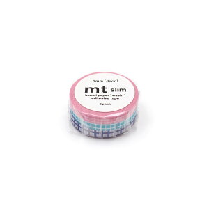 �J������H�� �^ �}�X�L���O�e�[�v mt slim deco ���A���@(6mm×7m)�@�iMTSLIM26�j3���Z�b�g