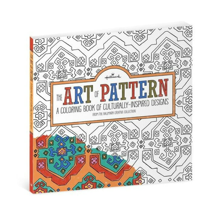 楽天市場 ホールマーク 大人の塗り絵 アート オブ パターン ぬりえ 大人の塗絵 Eop7094 ギフトにもおすすめ ぶんぐる