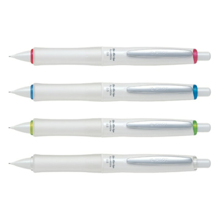 楽天市場 芯径0 5mm 全4色 パイロット シャープペンシル Dr Grip ドクターグリップ ピュアホワイト 個性際立つ 白いdr グリップ Hdgpw 80r ビジネス ぶんぐる