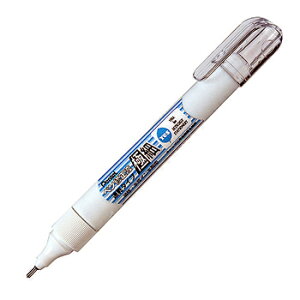 ぺんてる／ペン修正液　極細　油性・水性インキ両用　(XEZL61-W)　修正ペン Pentel