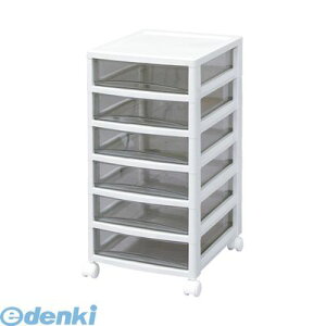 アイリスオーヤマ 4905009796700 オフィスチェスト【本体色−ライトグレー】【キャスター付き】 OCE−600R【1台】