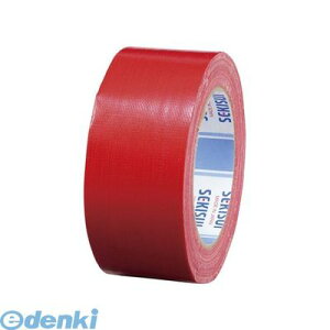 積水化学工業 N60RV03 カラー布テープ【本体色−赤】【No.600Vカラー】【1巻】