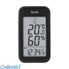 【スーパーSALEサーチ】タニタ TT-572BK デジタル温湿度計【本体色－ブラック】【1個】TT572BK【L2D】
