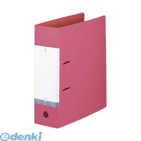 リヒトラブ G2290-3 リクエスト・D型リングファイル【本体色－赤】A4判タテ型【背幅88mm】【1冊】G22903