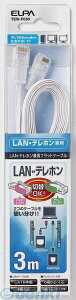 (LINE�N�[�|���L)�����d�� ELPA TEW-F030 TELLAN�P�����E�t���b�g�J�e6 3M TEWF030 �G���p �e���z�����p�t���b�g�P�[�u��