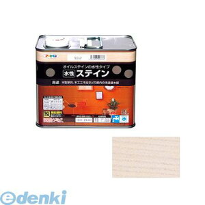 アサヒペン 4970925426666 アサヒペン 水性ステイン 2L ホワイト