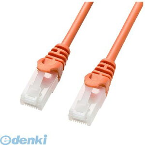 �T�����T�v���C LA-Y5TS-01D �c���܂�h�~CAT5eLAN�P�[�u�� 1mLAY5TS01D �I�����W SUPPLY SANWA