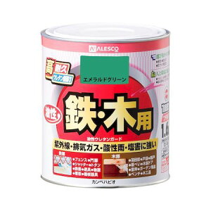 カンペハピオ 00037640531016 油性ウレタンガード エメラルドグリーン 1.6L【キャンセル不可】