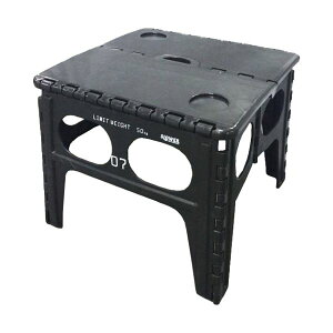 4589799540073 �y6���zFOLDING TABLE �t�H�[���f�B���O�e�[�u�� Chapel �`���y�� Black SLW007�y�L�����Z���s�z