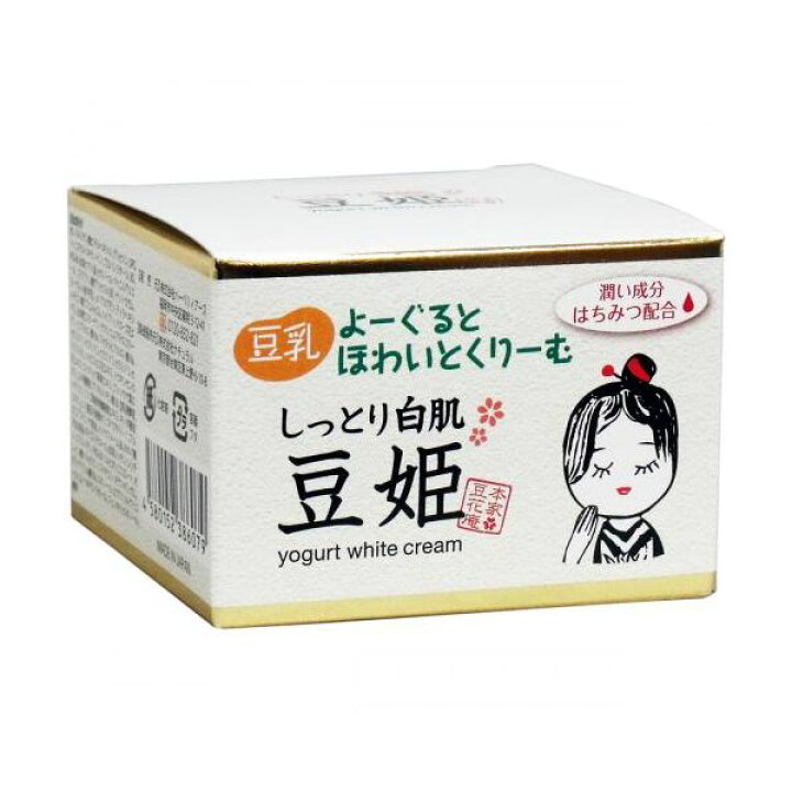 楽天市場 4580152386079 24個入 豆乳ヨーグルトホワイトクリーム しっとり豆姫 90g 35245 キャンセル不可 文具のブングット