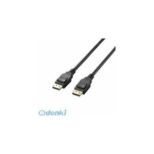 �G���R�� ELECOM CAC-DP1210BK DisplayPort TM �P�[�u�� CACDP1210BK DisplayPort�P�[�u�� �u���b�N