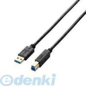 (LINE�N�[�|���L)ELECOM �G���R�� USB3-AB20BK USB3.0�P�[�u�� A-B USB3AB20BK �u���b�N A-B�^�C�v �X�^���_�[�h USB�P�[�u�� to