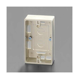 �y�l��z���s�z�y���[�݌ɕi�z�u�����v�G�X�R EA940CP-7 ���[���p �X�C�b�`�{�b�N�X 1�� �x�[�W�� EA940CP7�y�L�����Z���s�z