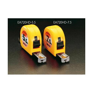 エスコ EA720HD-7.5 25mm x7．5m巾広メジャ− EA720HD7.5【キャンセル不可】