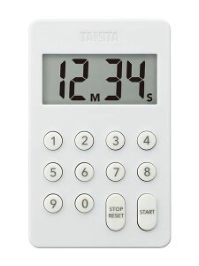 (LINE�N�[�|���L)�^�j�^�iTANITA�j TD415WH �e���L�[�f�W�^���^�C�}�[100���v �z���C�g