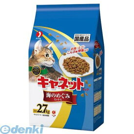ペットライン 4902418518053 キャネットチップ 海のめぐみミックス 2．7kg