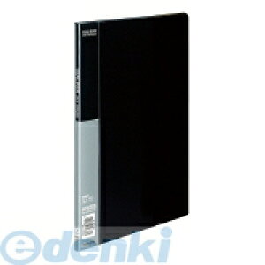 コクヨ KOKUYO ラ−B10D 【10個入】クリヤーブック固定式A4縦10枚ポケット 黒