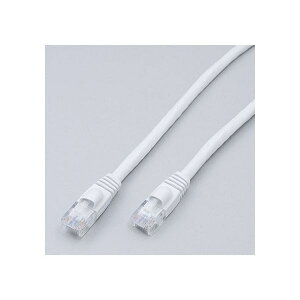 (LINE�N�[�|���L)�����d�� ELPA LAN-A610-W LAN�P�[�u�� CAT6A 10m �z���C�g LANA610W �G���p