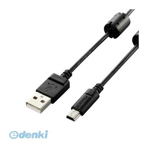 ELECOM �G���R�� DGW-MF15BK �f�W�J���pUSB�P�[�u���yminiB�z DGWMF15BK �J�����ڑ��pUSB�P�[�u�� �t�F���C�g�R�A �u���b�N mini-B�^�C�v