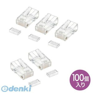 �T�����T�v���C ADT-RJ45-100SN RJ�|45�R�l�N�^�y�P���p�z 100���� ADTRJ45100SN SUPPLY SANWA �p�\�R�����Ӌ@�� ���W���[�� �R�l�N�^�[