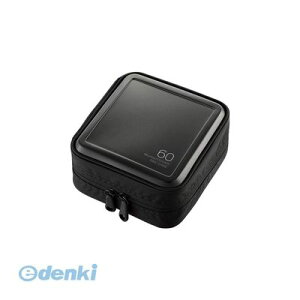 ELECOM �G���R�� CCD-HB60BK Blu�|ray�ECD�EDVD�Ή��t�@�X�i�[�P�[�X�y60���z CCDHB60BK