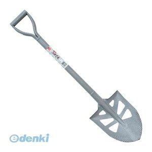 【個数:1個】 4969968330092 GARDEN FRIENDS スチールパイプ柄 穴あきショベル 根切エッジ付き