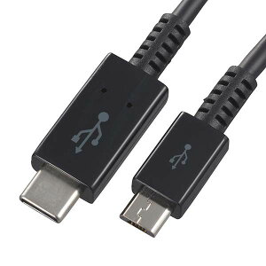 �I�[���d�@ SMT-L10CM-K USB2�D0 microB�^Type�|C �P�[�u�� 1m SMT�|L10CM�|K SMTL10CMK AudioComm TypeC