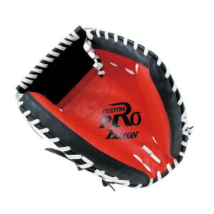 4982724111261 FALCON CM−4053 少年用・軟式キャッチャーミット 色:レッド×ブラック