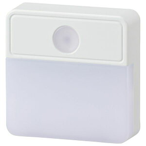 �I�[���d�@ NIT-ALA6MSQ-WN LED�i�C�g���C�g ���^�i���ÃZ���T�[��/45 lm/�����F/�z���C�g�j NITALA6MSQWN