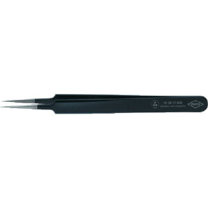 【即納在庫品】「直送」クニペックス KNIPEX 9228-71ESD 精密ピンセット110MM 輸入 工具 922871ESD