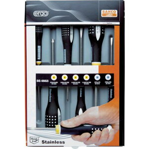 �y���[�݌ɕi�z�u�����vBE-9882I �O���b�v�h���C�o�[ �G���S�X�e�����X�h���C�o�[ 6�{�Z�b�g BE�|8020I�A8040I��BE9882I BAHCO