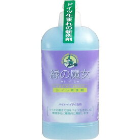 4902875000320 緑の魔女 トイレ用洗剤 本体 420mL【キャンセル不可】