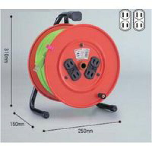 �y���[�݌ɕi�z�u�����v�����H�� NICHIDO NR-304D �d�H�h���� 100V �A�[�X�Ȃ� 30m NR NR304D