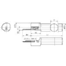 (LINEクーポン有)京セラ S19H-SVNR12N 内径用ホルダ S19HSVNR12N