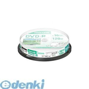 �}�N�Z�� maxell DRD120PWE.10SP �^��pDVD-R �C���N�W�F�b�g�v�����^�[�Ή� 10������