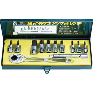 �y���[�݌ɕi�z�u�����v�������H�� ASAHI VX4000 ASH �\�P�b�g�����`�p�w�L�T�S���\�P�b�g�Z�b�g12�D7 376-7582 TOOLS 4992676023468 �A�T�q 1S