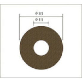 【あす楽対応】「直送」ナカニシ 64143 サンドペーパーディスク 100枚入 粒度120 基材：布 外径31mm