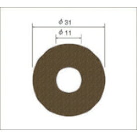 【あす楽対応】「直送」ナカニシ 64146 サンドペーパーディスク 100枚入 粒度320 基材：布 外径31mm