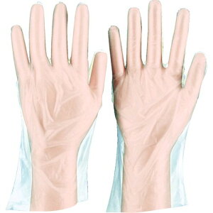 【即納在庫品】「直送」トラスコ中山 TRUSCO DPM-1834 ポリオレフィン製使い捨て手袋 Mサイズ 20枚入 DPM1834 172-8075