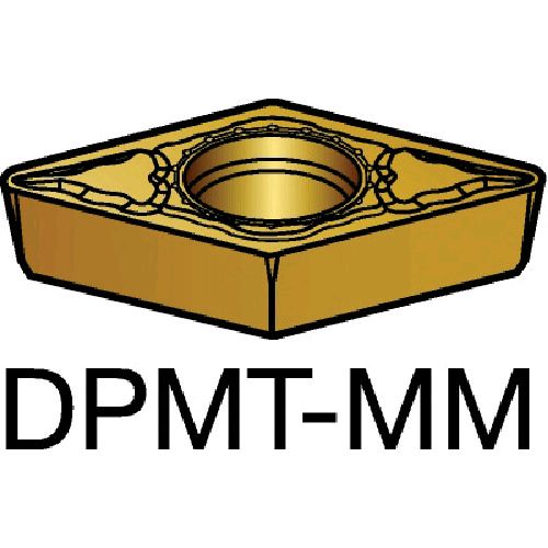 「直送」サンドビック ＳＶ DPMT070208MM コロターン111 旋削用ポジ・チップ 2025 609-6999：文具のブングット