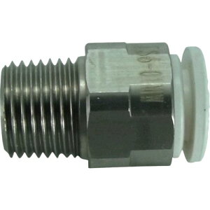 �y���[�݌ɕi�z�u�����v���c�ʏ� FS6-01MW �t�@�C�uSUS���C���R�l�N�^ �� 6mm�ER1�^8 FS601MW 313-7929 �`���_ CHIYODA 4537327045941