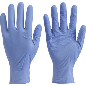 【即納在庫品】「直送」トラスコ中山 TRUSCO TGL442S ニトリル製使い捨て極薄手袋 粉無し S バイオレット 200枚入