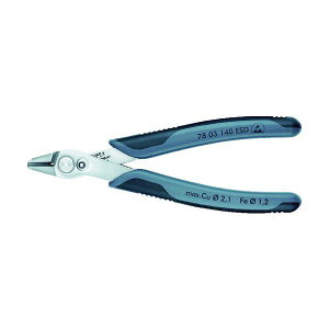 【即納在庫品】「直送」クニペックス KNIPEX 7803-140ESD エレクトロニクス スーパーニッパー 140mm 7803140ESD