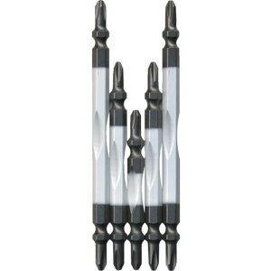 【即納在庫品】「直送」兼古製作所 アネックス ACTM501 カラースリムトーションビット5本組 ビット3種 395-0581