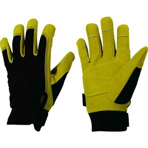 【即納在庫品】「直送」おたふく手袋 4970687005734 フーバー マイクロファイバーグローブ ストロングモデル ブラック/キャメル S フーバー FB-53-BK CA-S マイクロストロング