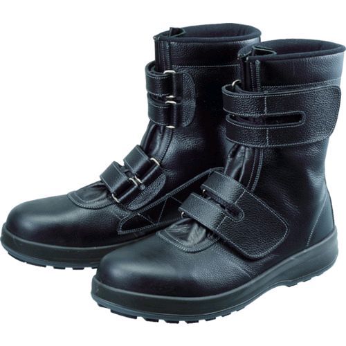 □シモン 静電安全靴 編上靴 7522黒静電靴 28.0cm 7522S28.0(3681009)-