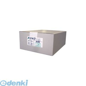 A-one エーワン 51191 マルチカード 名刺10面 標準 白無地【500枚】 4906186511919【送料無料】